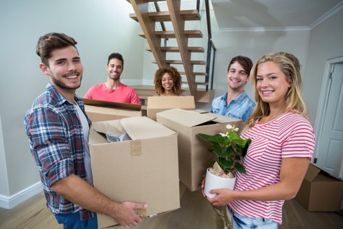Man and van removal service for a Battersea flat move