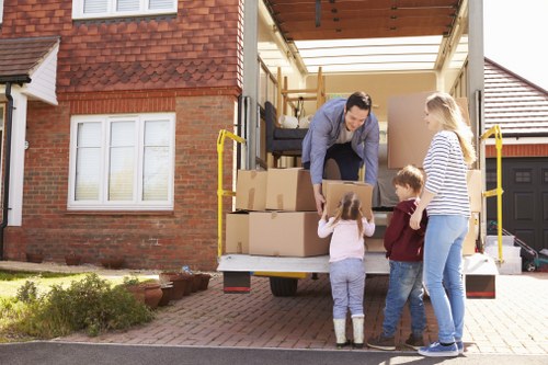 Professional packing service for a Battersea home move
