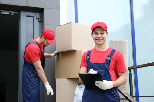 Man and van service supporting a Battersea home move