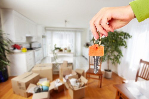 Commercial removals support for an office move in Battersea