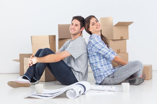 Local moving team handling a Battersea flat move with access challenges