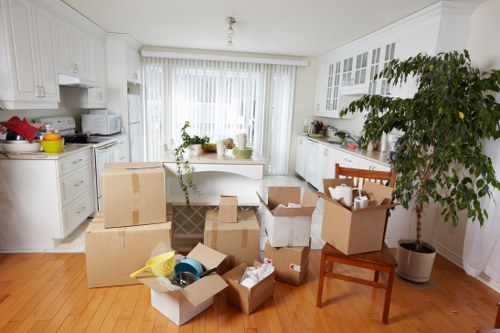 Commercial moving support for a Battersea office relocation
