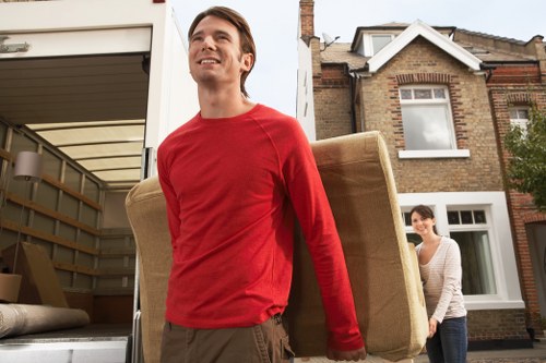 Professional movers handling a Battersea residential relocation