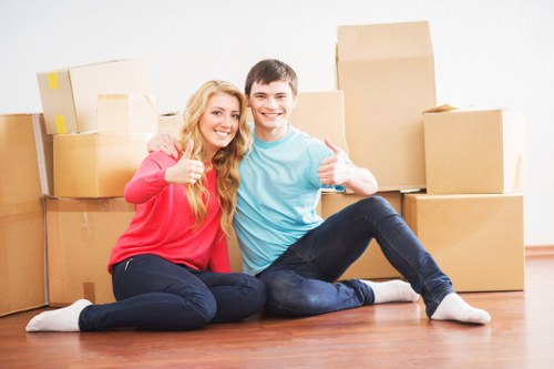 Packing and furniture handling for a flat move in Battersea
