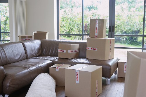 Furniture collection and delivery service in Battersea with a van